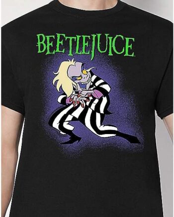 Beetlejuice Cartoon T Shirt - Beetlejuice