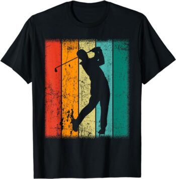 Fun Vintage Cool Retro Golf T-Shirt