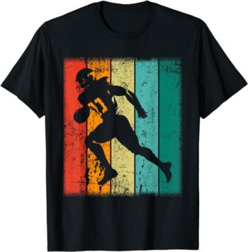 Vintage Cool Retro Football T-Shirt