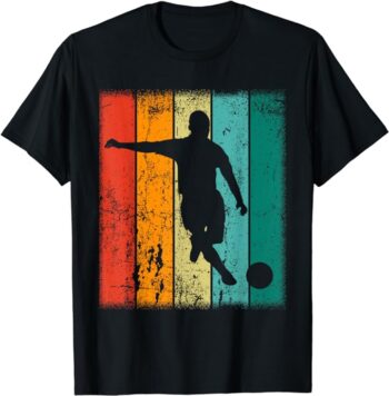 Vintage Cool Retro Soccer T-Shirt