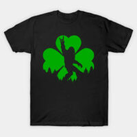 Bigfoot St. Patrick's Day T-Shirt