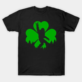 Bigfoot St. Patrick's Day T-Shirt