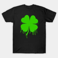 Dripping Four Leaf Clover T-Shirt