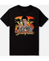Palm Trees and Cigars T Shirt - Scarface