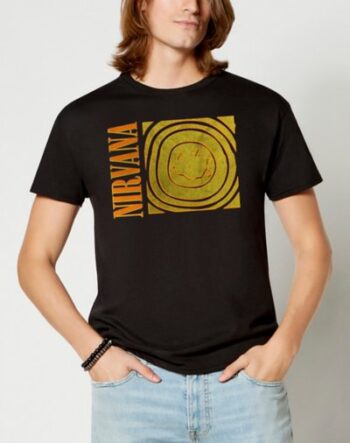 Nirvana Layered Logo T Shirt - Nirvana